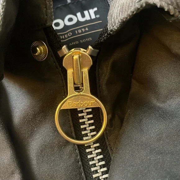 NWT BARBOUR X FLOWER MOUNTAIN Jacket in Dark grey - Picture 9 of 14